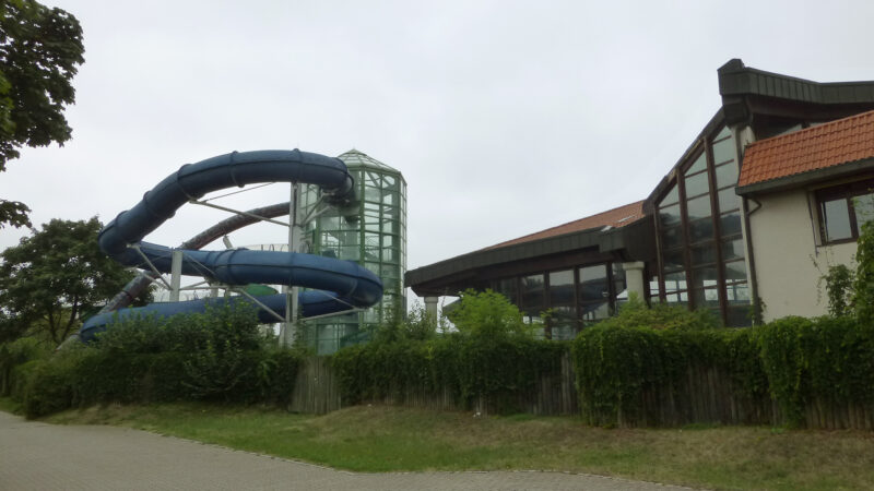 Lechufer & Wanderweg Königsbrunn–Mandichosee - KC3B6nigsbrunn KC3B6nigstherme Sept2015