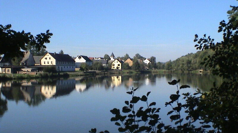 Koberbachtalsperre - Koberbachtalsperre Vorstau