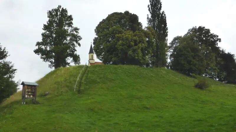 Innufer bei Kraiburg am Inn (Sandbank am Inn) - Kraiburg 28Schlossberg29