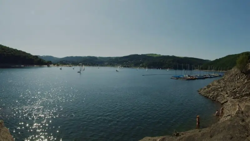 Rursee (Nationalpark Eifel / Rureifel) - Kreis DC3BCren2C Rursee