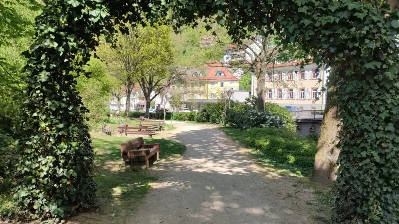 Gertelbach-Wasserfälle (Bühlertal) - Kurpark BC3BChlertal 01