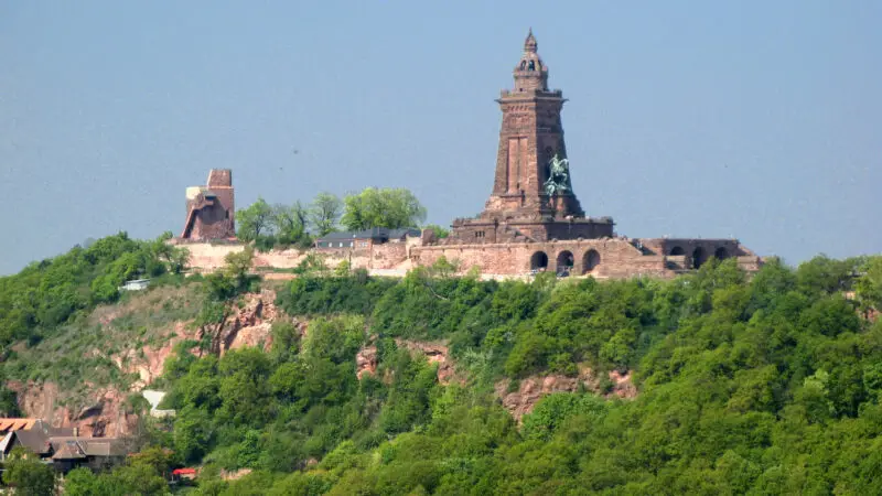 Kyffhäuser mit Burgruine - KyffhC3A4user general view