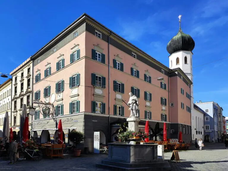 Blick auf Rosenheim