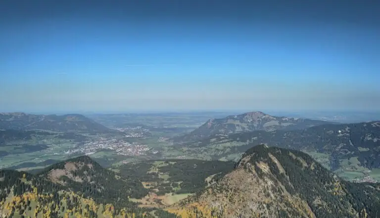 Blick auf Sonthofen
