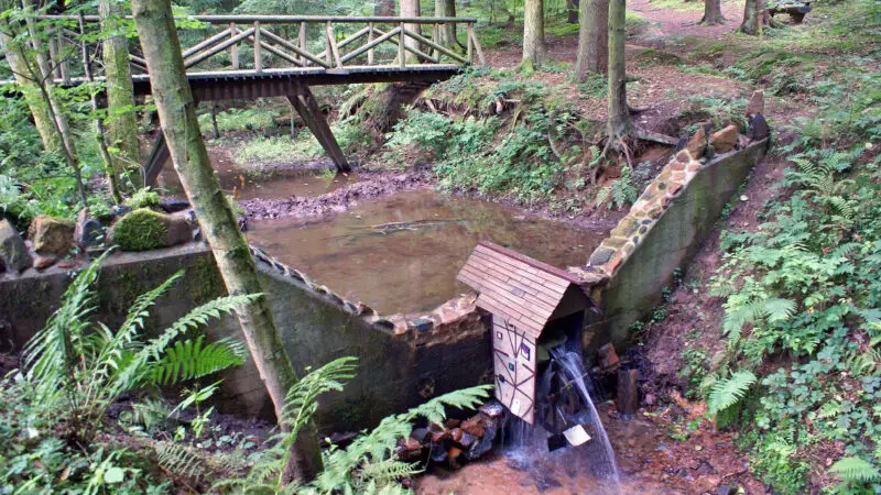 Obrunnschlucht, Höchst im Odenwald - Obrunnschlucht Geo Naturpark BergstraC39Fe Odenwald