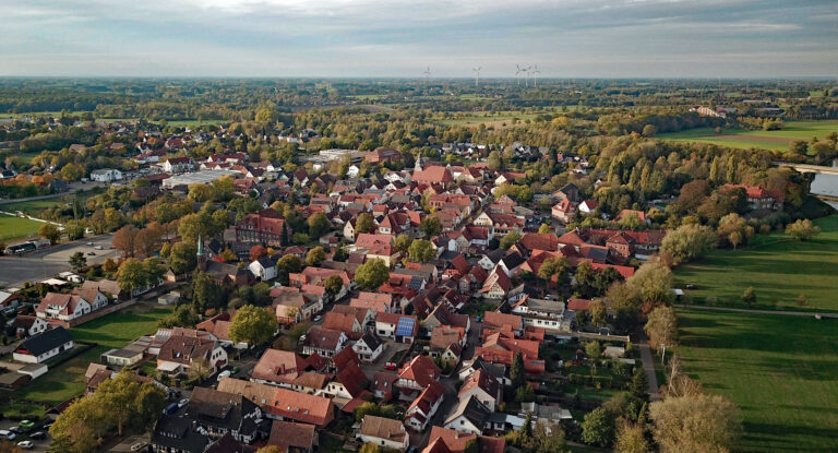 Blick auf Petershagen