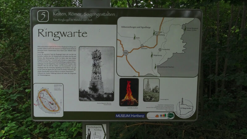 Ringkogel-Rundweg mit Ringwarte Hartberg