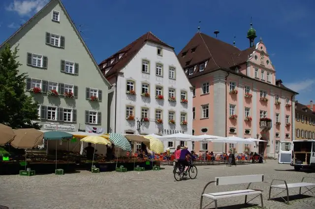 Walderlebnisweg Rammert (Stadtwald Rottenburg) - Rottenburg Marktplatz geograph.org .uk 7534