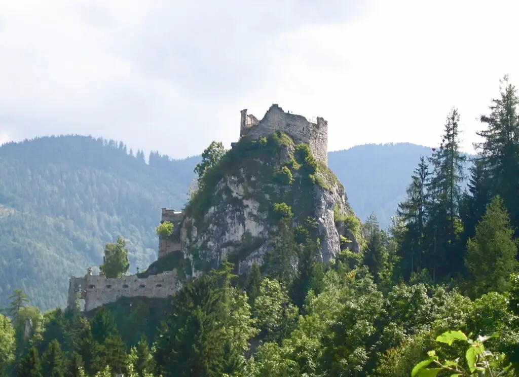 Burgruine Eppenstein (Wanderung ab Weißkirchen in Steiermark)