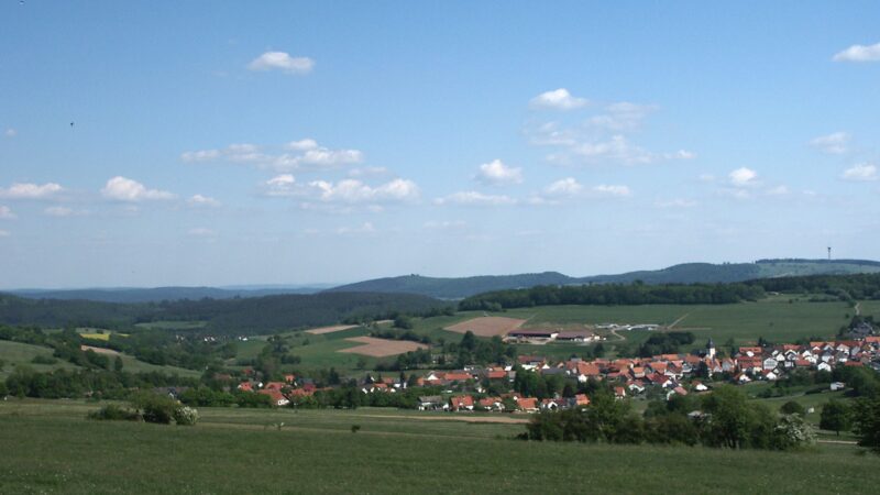 Knüllgebirge (Wanderwege rund um Schwarzenborn/Knüllköpfchen)