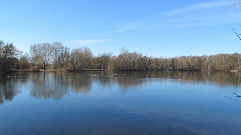 Stadtpark Garbsen mit Schwarzem See - Schwarzer See2C 12C Berenbostel2C Garbsen2C Region Hannover