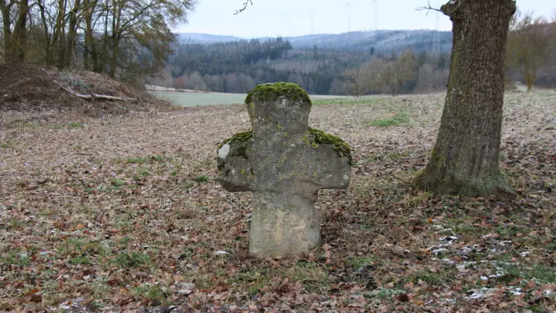 Espachweiher (Espachweiler See) - Schwedenkreuz Neuler Espachweiler