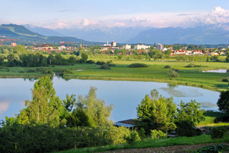 Blick auf Wetzikon