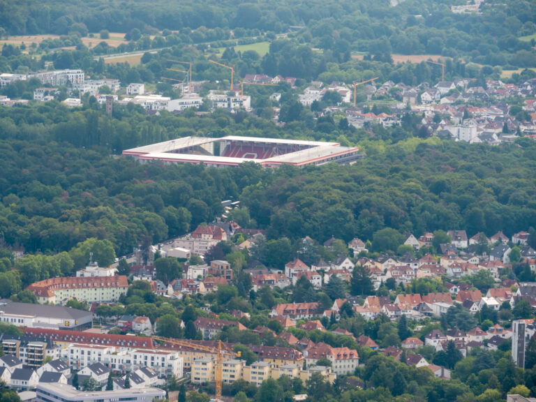 Blick auf Offenbach am Main