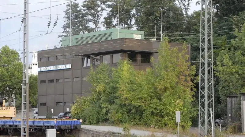 Bietigheim-Bissingen Rundwanderweg Nr. 2 (Enztal-Rundweg) - Stellwerk Bietigheim Bissingen 1 1