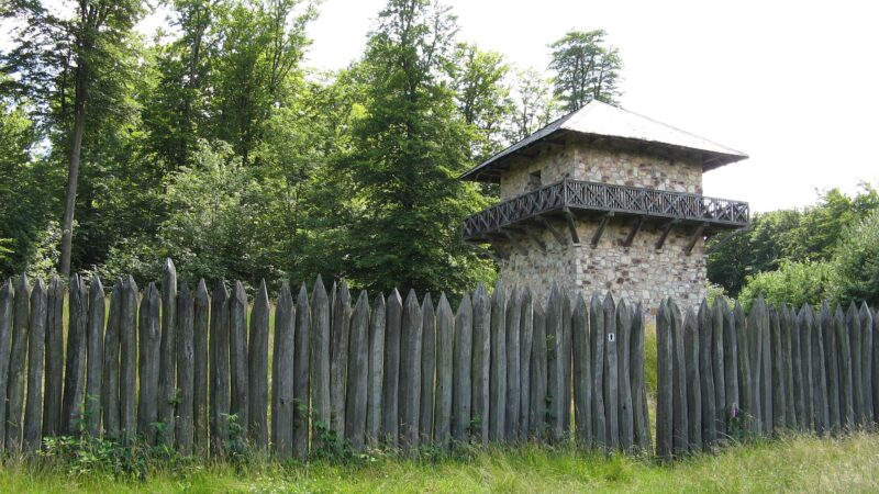 Kastell Zugmantel & Limes-Wanderweg bei Taunusstein-Orlen
