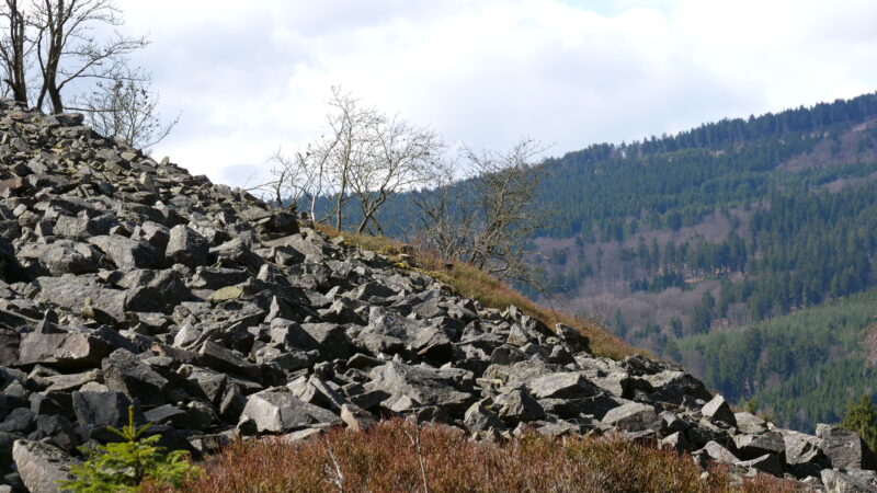 Weiße Mauer im Taunus - WeiC39Fe Mauer Taunus 12