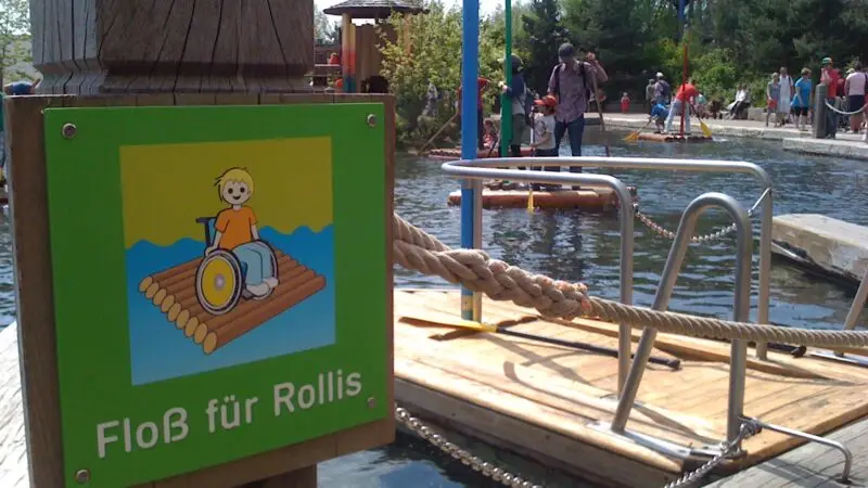 Hundestrand Rothsee - Wheelchair floating Playmobil Nuremberg