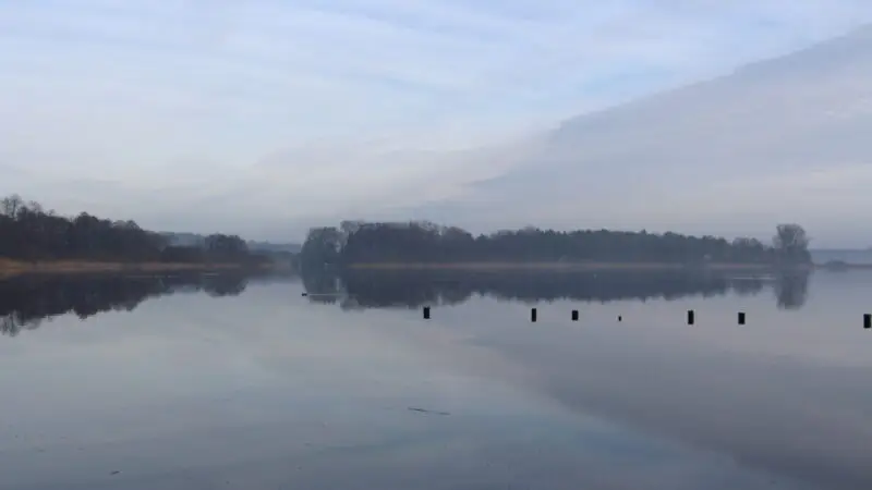 Naturpark Westensee (Westensee & Wanderwege) - Winter am Westensee