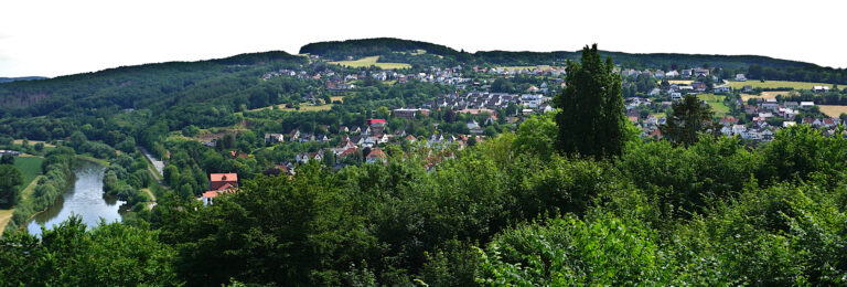 Blick auf Vlotho