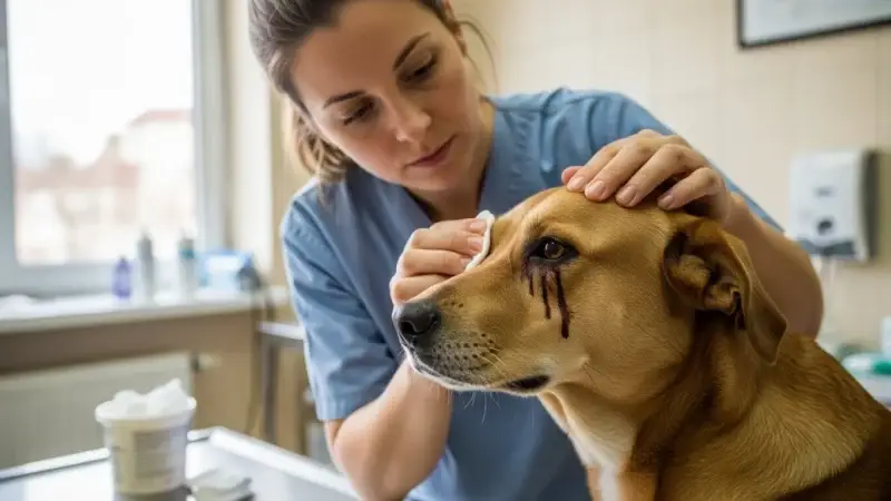 Verstopfte Tränenkanäle beim Hund – Ursachen, Krankheiten & Pflege