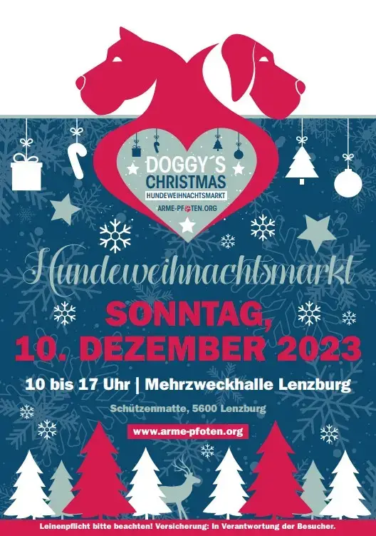 Doggy’s Christmas Hundeweihnachtsmarkt by Tierhilfe Arme Pfoten