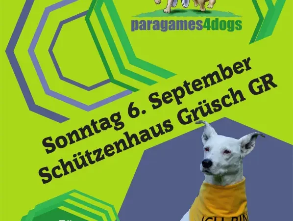 paragames4dogs - Der Event für Handicaps/Senioren - Paragames Flyer 2026 neues Datum